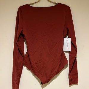 Athleta Rust Bodysuit
